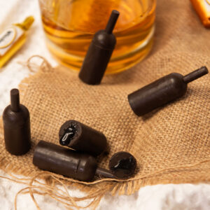 Bottle Truffles with Liqueur Infused Center-filling | Assortment Pack with 7 PC and 4 Liqueur Varieties | 50 gm