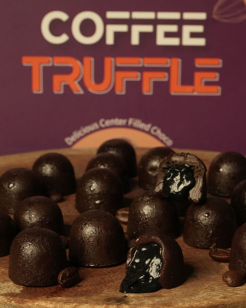 Center-filled Coffee Flavoured Truffles | 12PC/Box