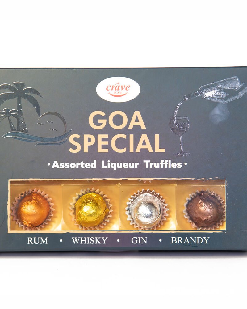 Goa Special Liqueur Truffles (Center-filled) | 12 PC/Box