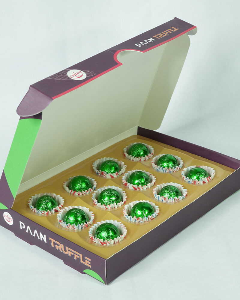 Center-filled Paan Flavoured Truffles | 12 PC