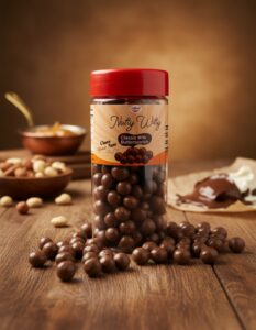 Butterscotch Dragée - Milk Choco | Classic Milk Choco Coated Nut Butterscotch | 120 gm